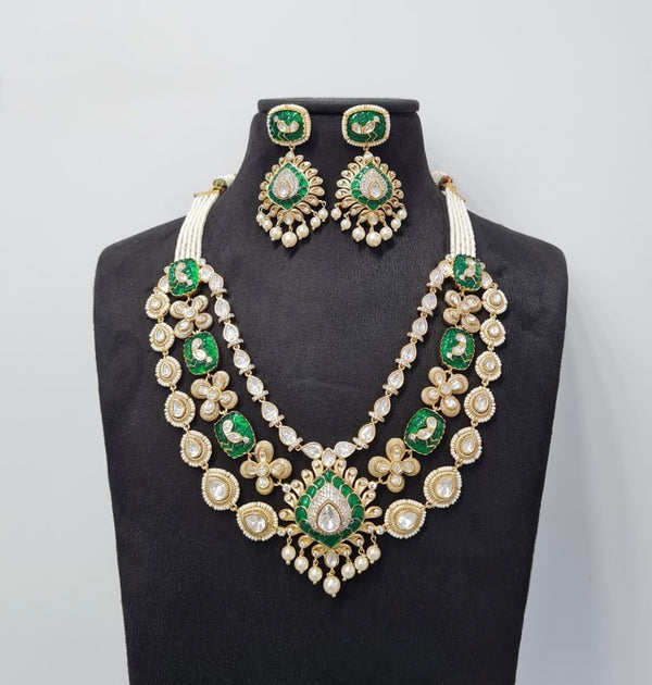 Kundan Necklace 06778 - KRISHNA'S SWETA JEWELLERY