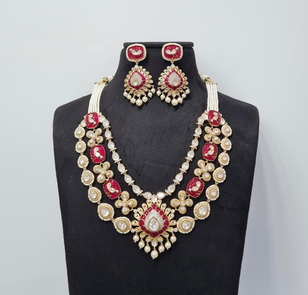 Kundan Necklace 06778 - KRISHNA'S SWETA JEWELLERY