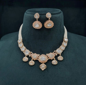 Kundan Necklace 07008 - KRISHNA'S SWETA JEWELLERY