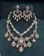 Kundan Necklace 07010 - Krishna's Sweta Jewellery