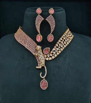 Kundan Necklace 08218 - KRISHNA'S SWETA JEWELLERY