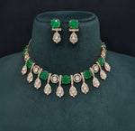 Kundan Necklace 08903 - KRISHNA'S SWETA JEWELLERY