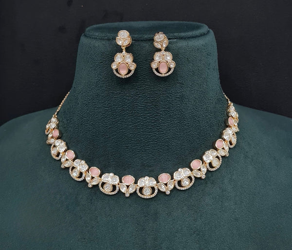 Kundan Necklace 08905 - KRISHNA'S SWETA JEWELLERY