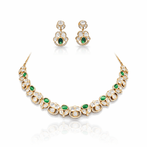 Kundan Necklace 08905 - KRISHNA'S SWETA JEWELLERY