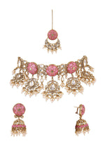 Kundan Necklace 08931 - Krishna's Sweta Jewellery