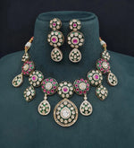 Kundan Necklace 08936 - Krishna's Sweta Jewellery
