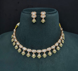 Kundan Necklace 08944 - KRISHNA'S SWETA JEWELLERY