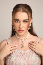 Kundan Necklace 08947 - KRISHNA'S SWETA JEWELLERY