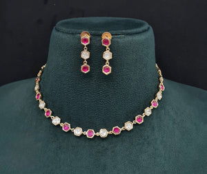 Kundan Necklace 08951 - KRISHNA'S SWETA JEWELLERY