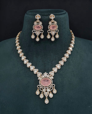 Kundan Necklace 08960 - KRISHNA'S SWETA JEWELLERY