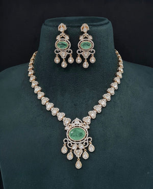 Kundan Necklace 08960 - KRISHNA'S SWETA JEWELLERY