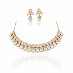 Kundan Necklace 08994 - KRISHNA'S SWETA JEWELLERY
