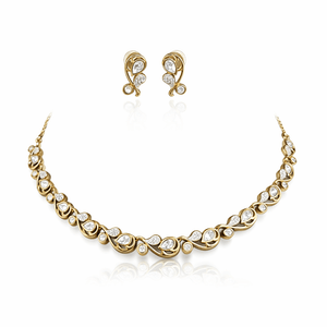 Kundan Necklace 09053 - KRISHNA'S SWETA JEWELLERY
