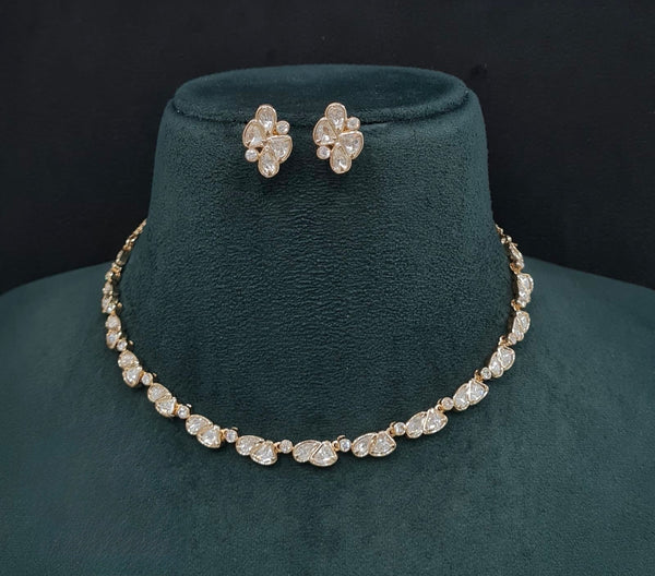 Kundan Necklace 09258 - KRISHNA'S SWETA JEWELLERY