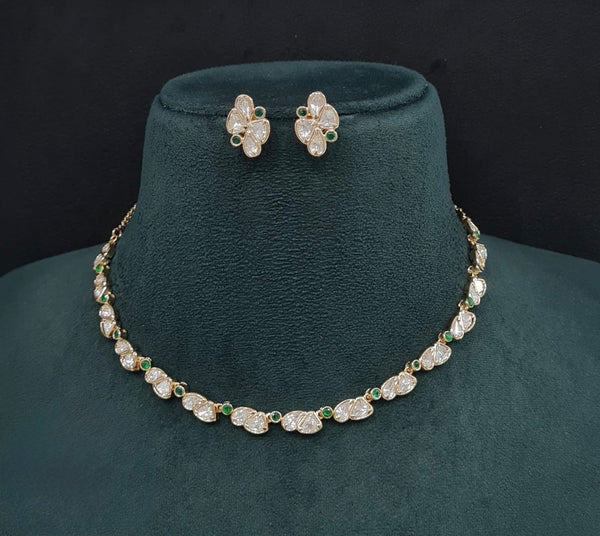 Kundan Necklace 09258 - KRISHNA'S SWETA JEWELLERY