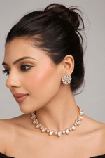 Kundan Necklace 09260 - Krishna's Sweta Jewellery