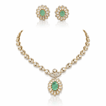 Kundan Necklace 09266 - KRISHNA'S SWETA JEWELLERY