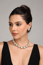 Kundan Necklace 09313 - Krishna's Sweta Jewellery