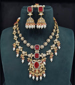 Kundan Necklace 09380 - KRISHNA'S SWETA JEWELLERY