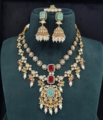 Kundan Necklace 09380 - KRISHNA'S SWETA JEWELLERY