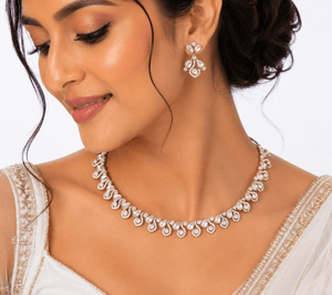 Kundan Necklace 09547 - KRISHNA'S SWETA JEWELLERY