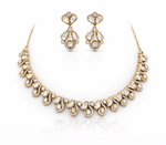 Kundan Necklace 09547 - Krishna's Sweta Jewellery