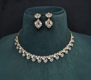 Kundan Necklace 09547 - KRISHNA'S SWETA JEWELLERY