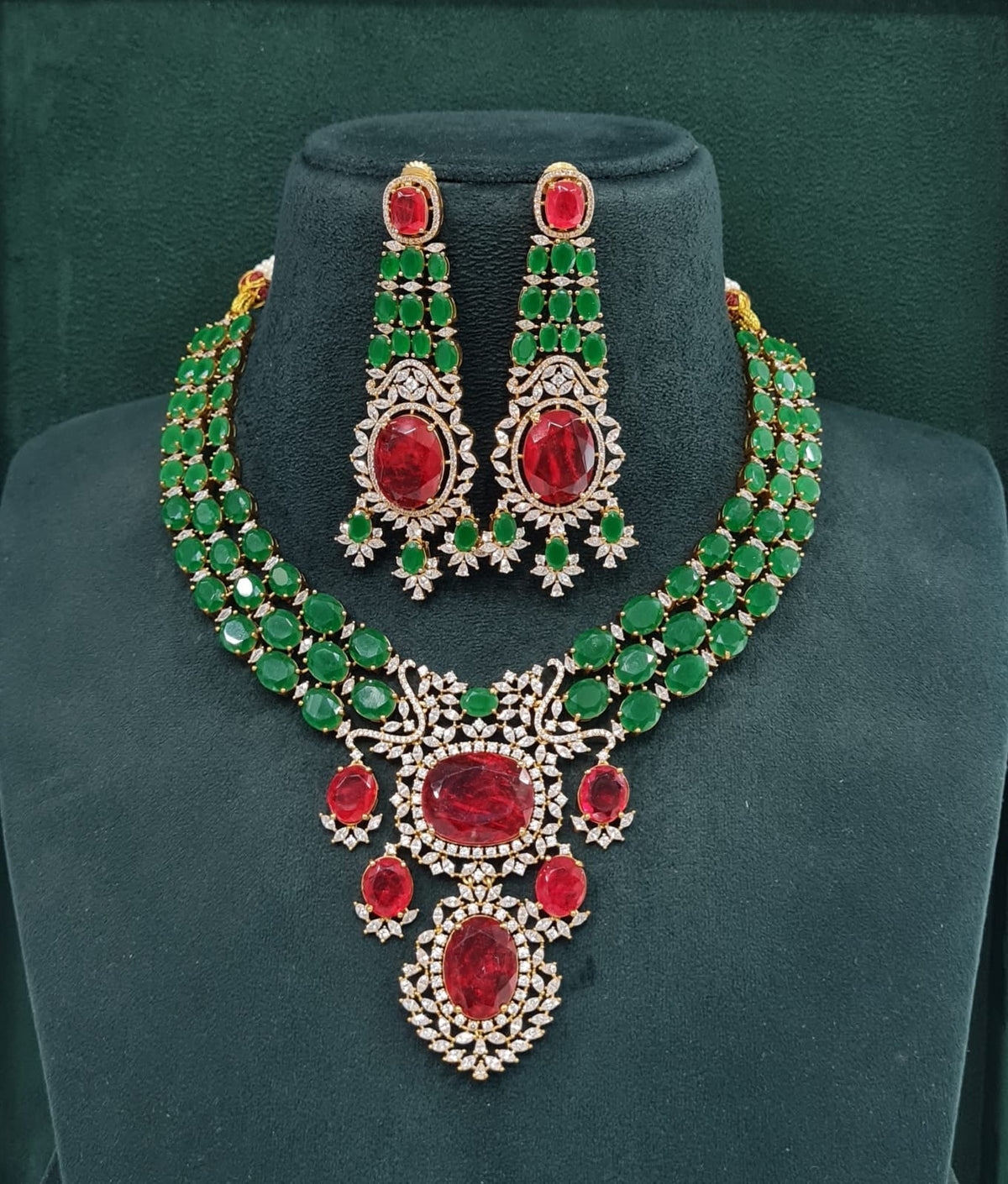 Kundan Necklace 10287 - KRISHNA'S SWETA JEWELLERY