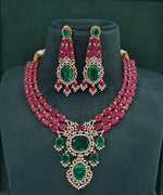 Kundan Necklace 10287 - KRISHNA'S SWETA JEWELLERY