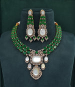 Kundan Necklace 10287 - KRISHNA'S SWETA JEWELLERY