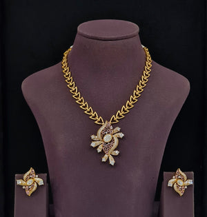 Kundan Necklace 10288 - KRISHNA'S SWETA JEWELLERY