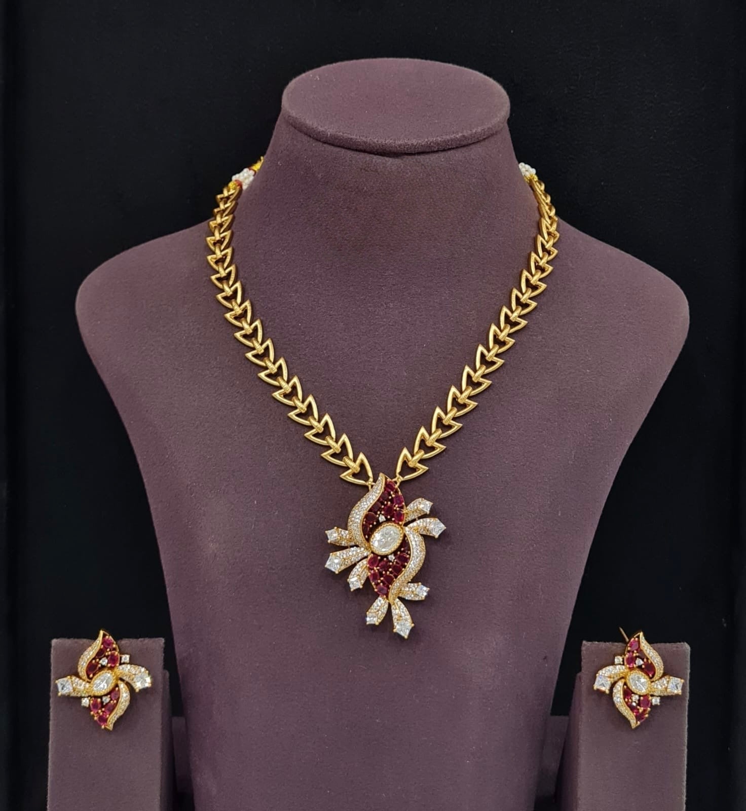Kundan Necklace 10288 - KRISHNA'S SWETA JEWELLERY