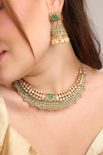 Kundan Necklace 10712 - Krishna's Sweta Jewellery