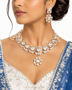 Kundan Necklace 11197 - KRISHNA'S SWETA JEWELLERY