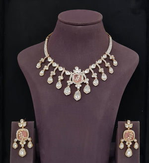 Kundan Necklace 11236 - KRISHNA'S SWETA JEWELLERY