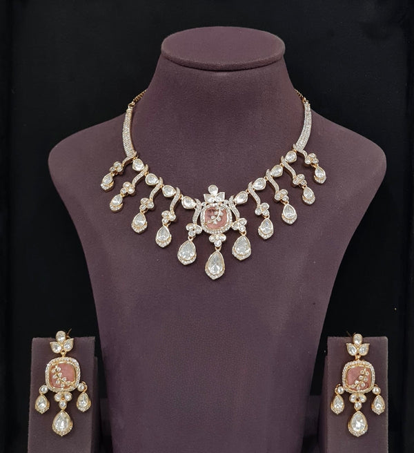 Kundan Necklace 11236 - KRISHNA'S SWETA JEWELLERY