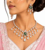 Kundan Necklace 11236 - KRISHNA'S SWETA JEWELLERY