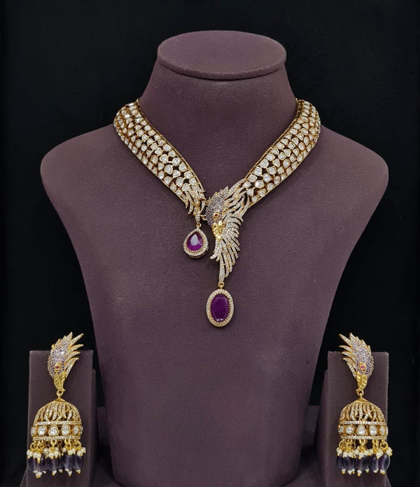 Kundan Necklace 11242 - KRISHNA'S SWETA JEWELLERY