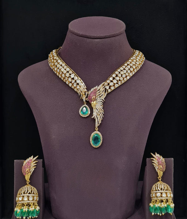 Kundan Necklace 11242 - KRISHNA'S SWETA JEWELLERY
