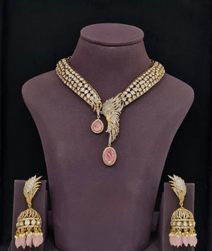 Kundan Necklace 11242 - KRISHNA'S SWETA JEWELLERY