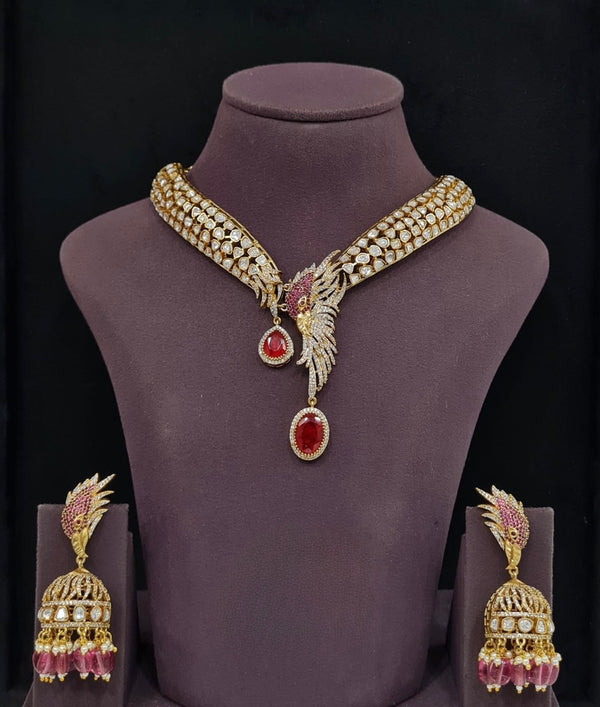 Kundan Necklace 11242 - KRISHNA'S SWETA JEWELLERY