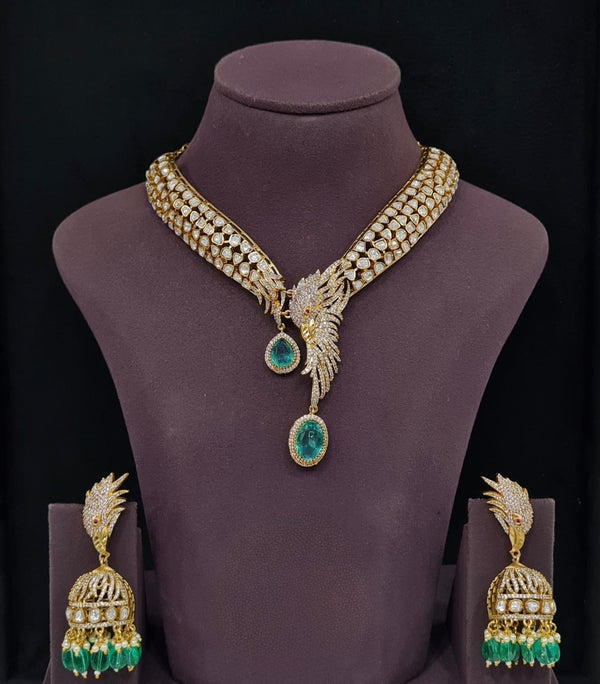 Kundan Necklace 11242 - KRISHNA'S SWETA JEWELLERY