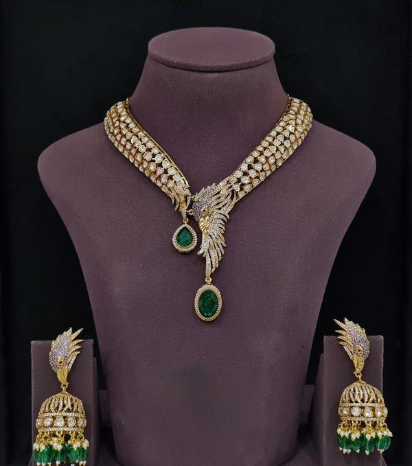 Kundan Necklace 11242 - KRISHNA'S SWETA JEWELLERY