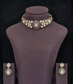 Kundan Necklace 11389 - Krishna's Sweta Jewellery