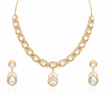 Kundan Necklace 11783 - Krishna's Sweta Jewellery