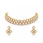 Kundan Necklace 12285 - Krishna's Sweta Jewellery