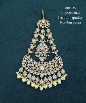 Kundan Passa 01025 - KRISHNA'S SWETA JEWELLERY