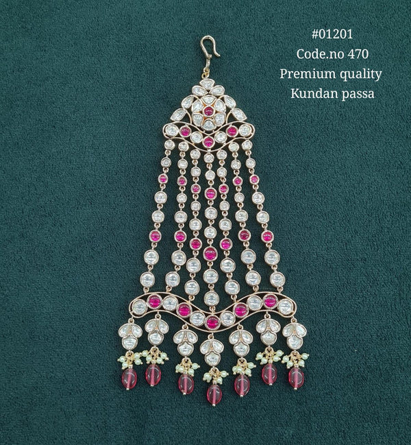 Kundan Passa 01201 - KRISHNA'S SWETA JEWELLERY