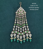Kundan Passa 01201 - KRISHNA'S SWETA JEWELLERY