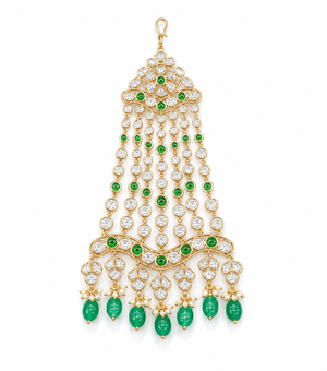 Kundan Passa 01201 - KRISHNA'S SWETA JEWELLERY